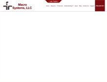 Tablet Screenshot of macrollc.com
